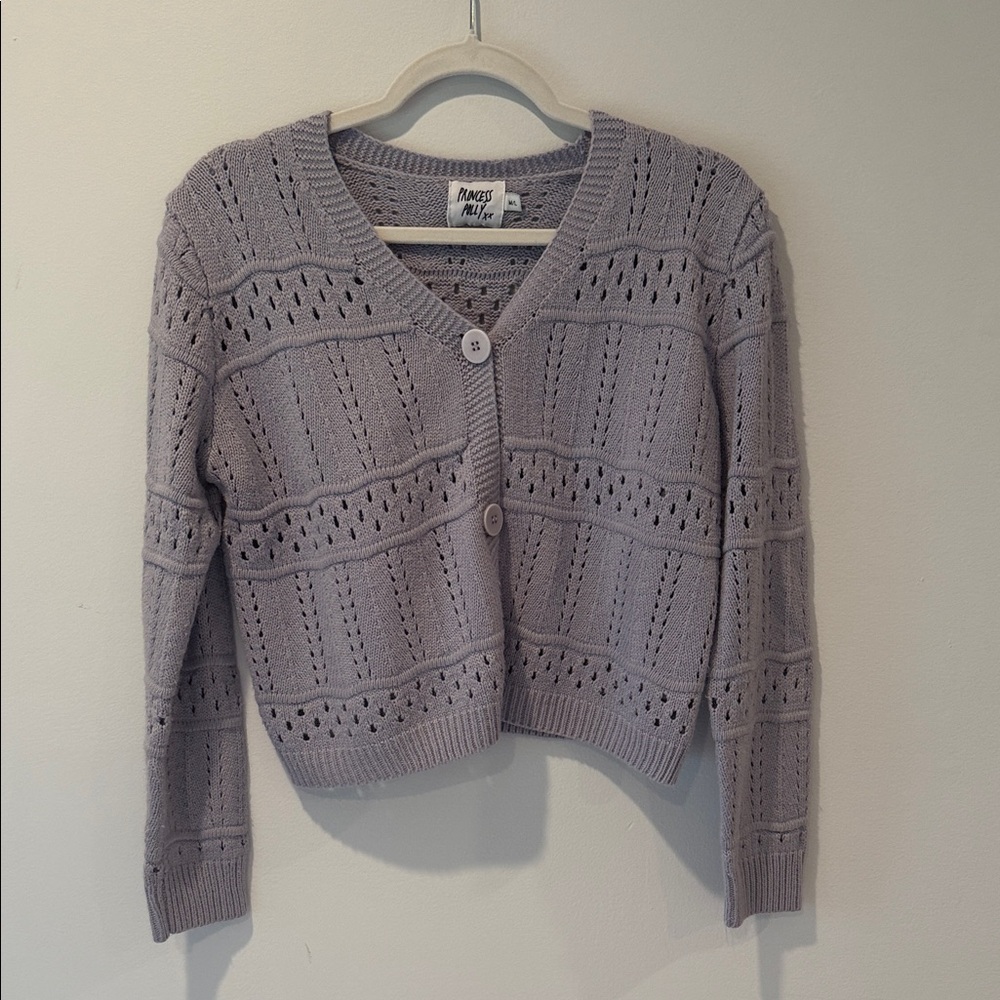 Princess Polly Women's Purple Sweater